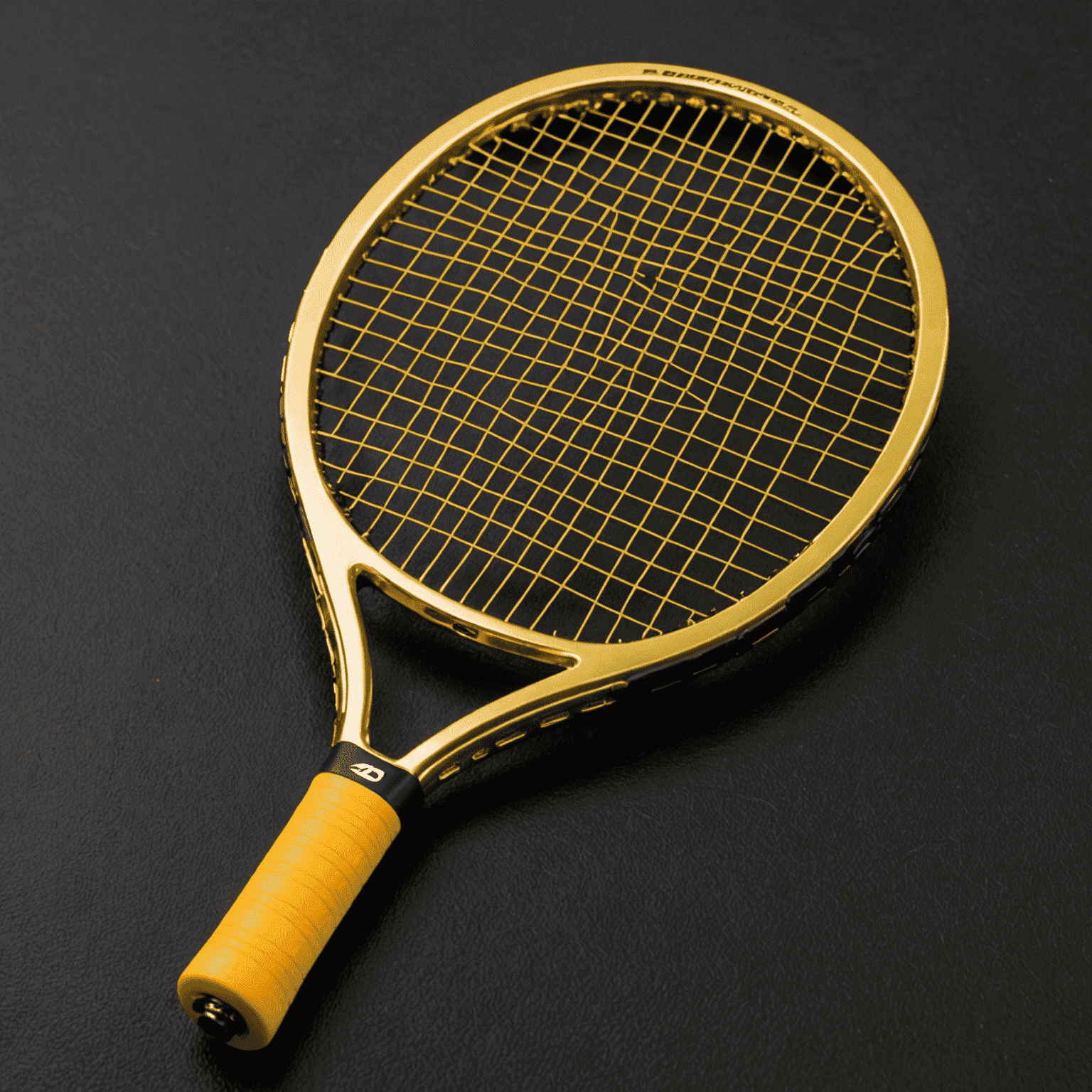 Antivibrator pentru rachetă de tenis RacketZone, de culoare aurie